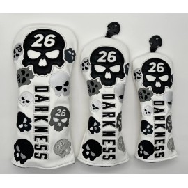 PXG Darkness Headcover (White) - Driver, Fairway Wood, Hybrid - Driver