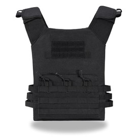 KUIEDIS Tactical Outdoors Vest,Lightweight Airsoft Vest,Adjustable Breathable Paintball Police BattleVest