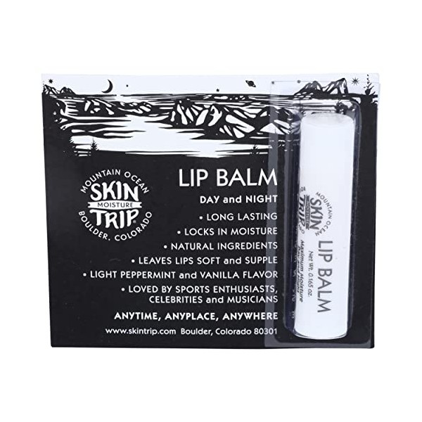 MOUNTAIN OCEAN Skin Trip Lip Balm, 0.17 OZ
