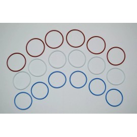 Unbranded Cummins O-Ring for Cummins ISM Injectors Kit Set of 6 (External)