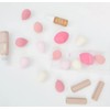 Esponjas para Maquillaje, Set de 14 Piezas, Multicolor Rosa Forma
