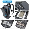 Caoroky knight Backpack Laptop Men 15.6 inch Slim Work Business