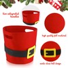 Seenelling Christmas Dice-rolling Game Set, 6 Red Santa Belt Felt