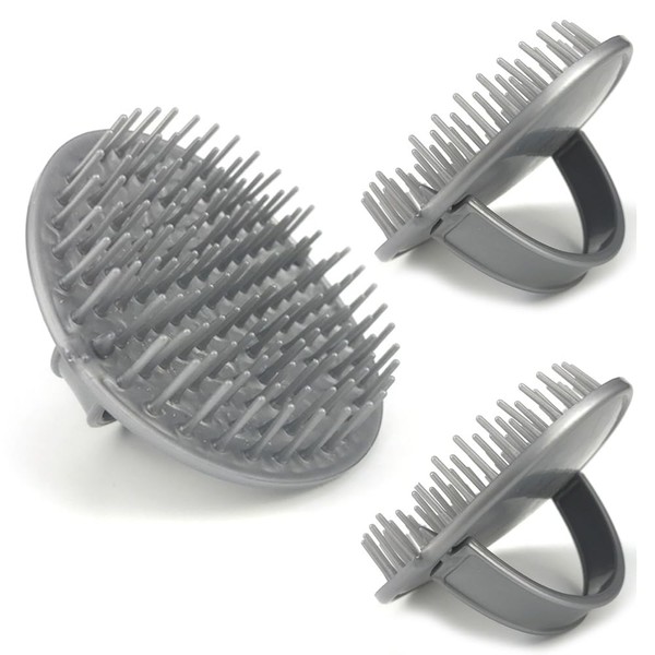 3 Pcs Hair Scalp Massager Brush Hair Shower Massage Brush