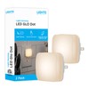 Lights By Night Mini Square LED Night Light, Plug-in, Dusk