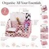 Exerz Desk Organiser, Desk Tidy, Pen Holder, Multifunctional, Metal, Drawer,