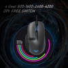 Aula F808 RGB Optical Wired Gaming Mouse with 4-Speed DPI,