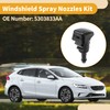 A ABSOPRO Windshield Washer Nozzle Kit for Chrysler 300 Windshield