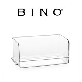 BINO Clear Stackable Storage Bins - Kitchen Pantry Organization And Storage Bins Pantry Bins - Kitchen Pantry Organizers And Storage Kitchen Storage Bins Pantry Storage Bins, Medium