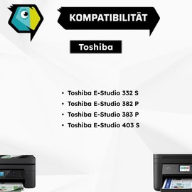 Inkadoo Toner for Toshiba 6B000000452 / T-4030 Toner E-Studio 403 S E-Studio 382 P E-Studio 383 P E-Studio 332 S Toner Cartridges, Printer Toner