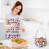 Cutecrop 2 Pcs Egg Collecting Apron with 15 Pocket Gathering