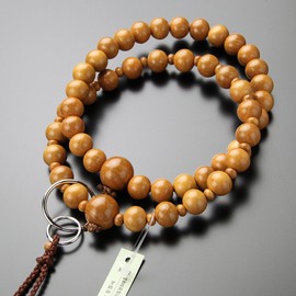 念珠ドットコム Jodo Sect Prayer Beads for Men, 30,0005 Pure Soy Plum, Genuine Silver Ring Sanbou (Traditional Prayer Beads, Kyoto Natural Wood, Sousho Plum, Funeral, Funeral Ceremony, Buddhist Legal 101550052)