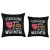 Struggling with words not with warmth Introverts Ice Breaker Throw