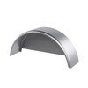 HECASA Single Axle Trailer Fenders W/Fender Backs Fits 14" to