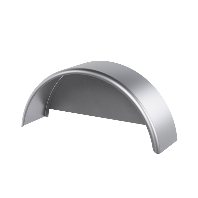 HECASA Single Axle Trailer Fenders W/Fender Backs Fits 14" to