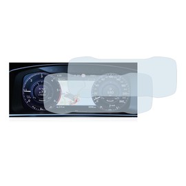BROTECT (Pack of 2 protective films for Volkswagen Golf 7 Facelift (2016-2019) Active Info Display 12.3 inch screen protector film ultra clear