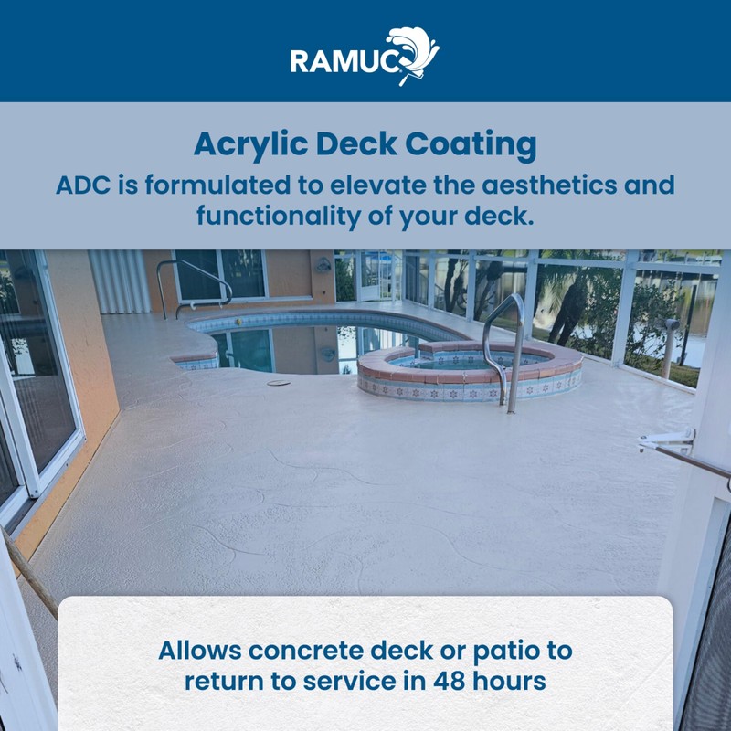 Discount Pool Mart Ramuc Acrylic Deck Coating Cayman Sand 1