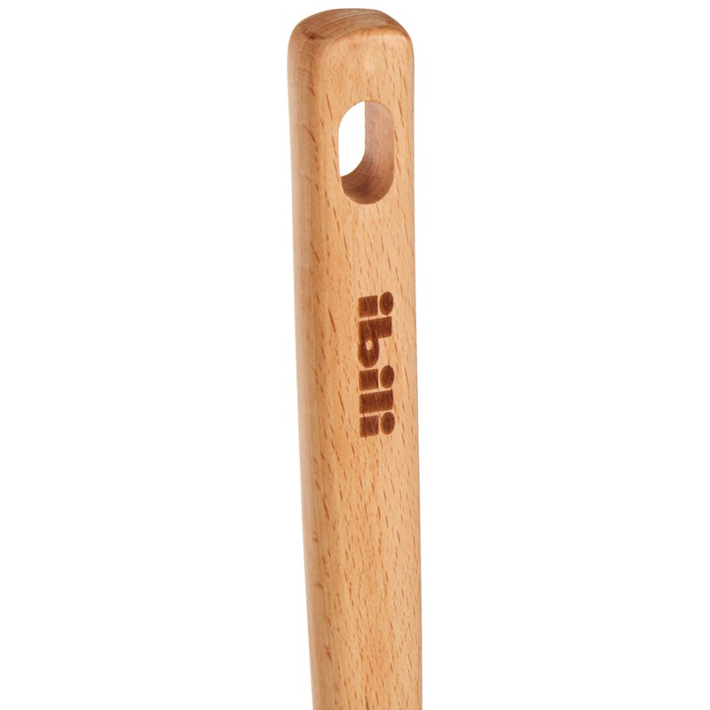 IBILI CUCHARA Redonda Madera 30 cm, Stainless Steel, braun, 30
