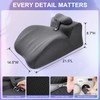 UKMOT Wedge Pillow Memory Foam, Ergonomic Reading Pillow for Bed