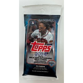 2024 Topps Baseball Series 1 Fat Pack - 36 Cards Per Pack