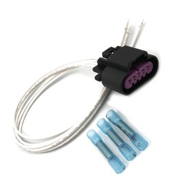 FainWan PT1555 Tail Light Lamp Repair Connector and Pigtail With Splices, Brake light Taillight Wire Circuit Board Repair Plug Harness Compatible with G-M Envoy, Trailblazer, Bravada