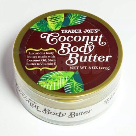 Trader Joe's 2 X Trader Joe's Coconut Body Butter *Coconut Oil & Shea Butter 8 oz ea