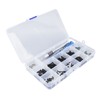 205 Pieces RC Repair Tools Round Flat Head Screws Bearings