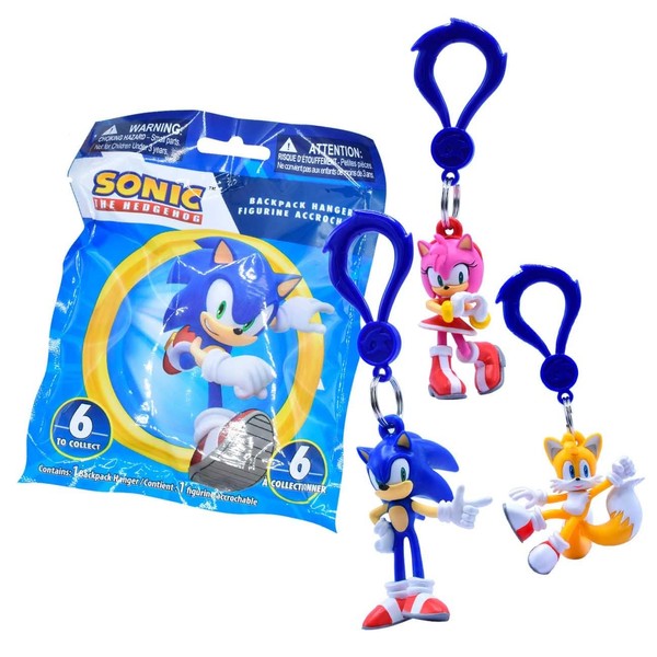 Sonic the Hedgehog Blind Bag Party Favors 3 Pack –