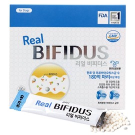 Real Bifidus Dog Probiotics 60 Packets / 리얼비피더스 강아지 유산균 60포