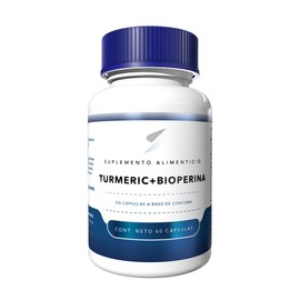 ESSENTIALS INNOVATION Turmeric + Bioperina (curcuma, curcuminoides 95%) 410 mg | Essentials Innovation | 60 cápsulas