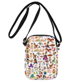 MYSOMY Toy Movie Shoulder Bag Woody & Buzz Gifts Slinky Dog & Forky Gifts Woody Shoulder Bag, Roger Uk