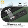MGB Carry On Luggage 22x14x9 Airline Approved with TSA Lock,
