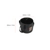 20L Portable Camping Bucket PVC Folding Water Bucket High Capacity