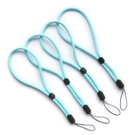 trage.band® Short Adjustable Wrist Strap Pack of 4 White/Blue
