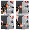 flintronic Screwdriver, Magnetic Ratchet Screwdriver, Magnetic Tip, Kraftform Compact Stubby