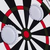 Relaxdays 10023506 Bottle Cap Dartboard, Magnetic Target, Dart Drinking Game