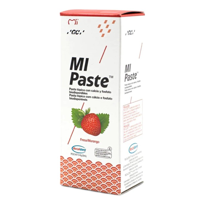 Paste Recaldent Sabor Fresa 40gr