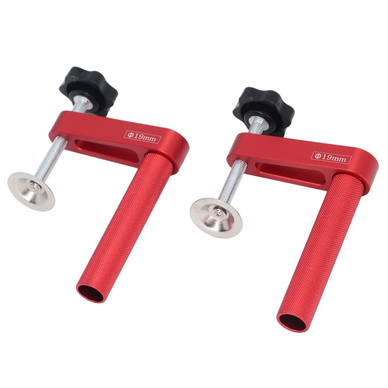 2Pcs Bench Dog Clamp Aluminum Alloy Hold Down Bench Hole