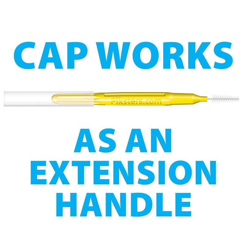 Piksters Interdental Brushes, 40 pk, Size 3, Interdental Tooth Brush