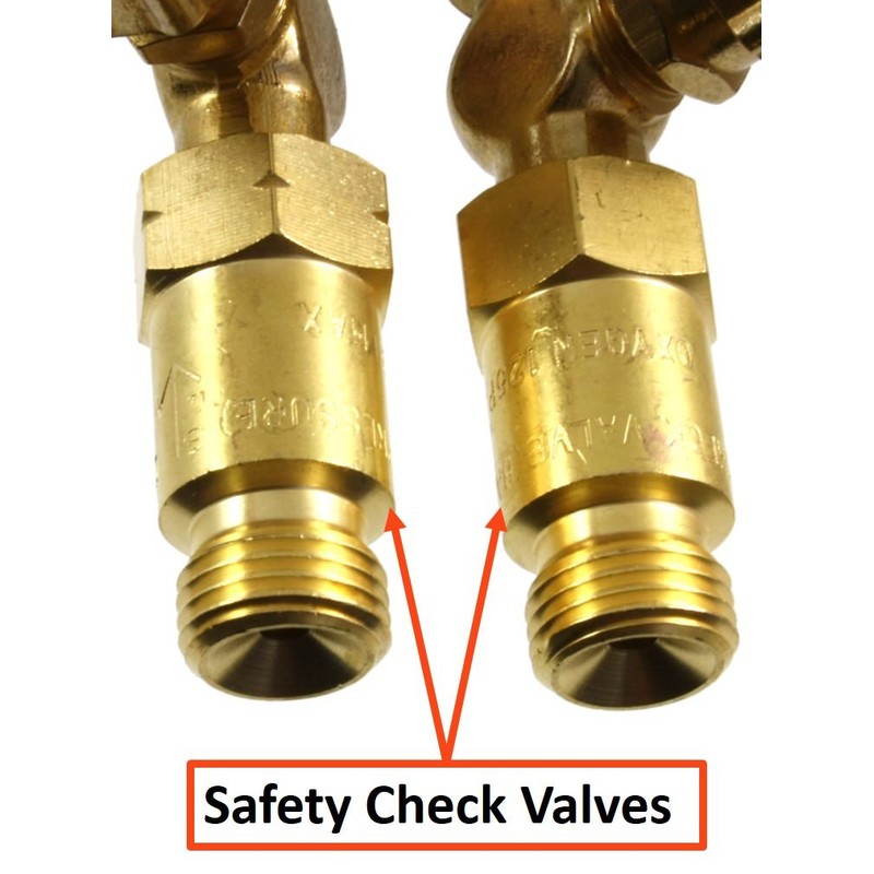 SÜA® - Medium Duty Oxy-Fuel Torch with Check Valves, Cutting