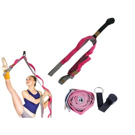 MuscleForge® Yoga Strap for Stretching, Leg Stretcher, Yoga Strap with Loops and Door Hooks, Yoga Strap for Leg Stretch Training, Ballet and Martial Arts …