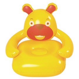 Jilong Bear Sofa Seat – Inflatable Children Sofa, Children, For Children from 3 years, 78 x 68 x 68 cm