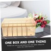 TEHAUX Cable Management Box Multi Functional Cord Organizer with Transparent