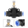 10 pcs Air Flow Control Valve, 6mm Pneumatic Push to