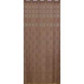 narumikk 14-013 14-014 Air Purifier, Room Divider Curtain, Patapata Curtain, Refreshing, Size: Width 39.4 x Length 70.9 inches (100 x 180 cm), Brown