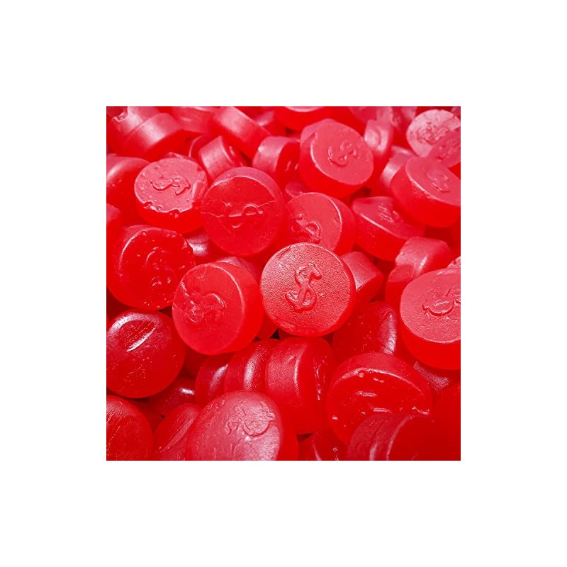 Candy Retailer Cherry JuJu Candy Coins 1 Lb.