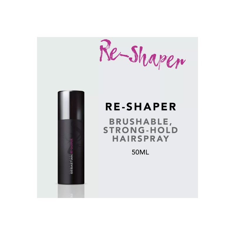 Sebastian Professional Re-Shaper Strong Hold Hairspray Travel, 1.5 Oz Dented