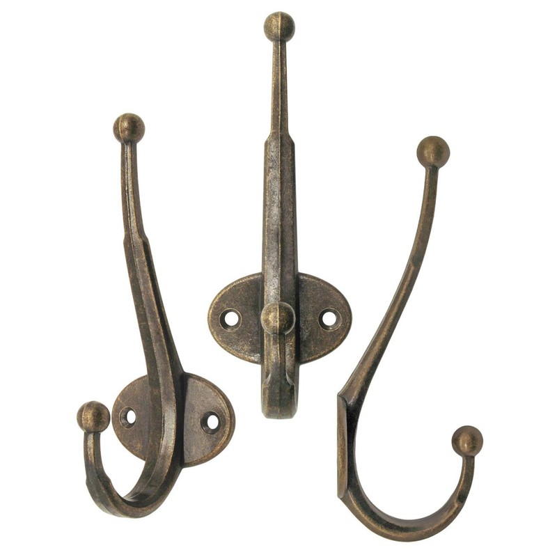 FUXXER® - Classic coat hooks, clothes hooks, hat hooks, iron