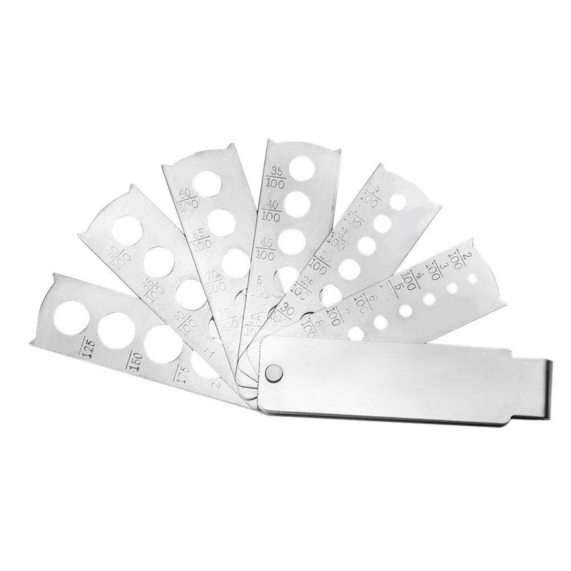 Gem Measuring Tool Jewelry Equipment Accessory Diamond Gem Fan Gauge