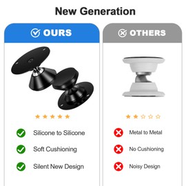 RV Door Stop, Ninyoon 2 Pack RV Door Catch Magnets Outside Heavy Dury, Silent Design Magnet Door Holder Camper Door Stopper RV Accessory Better Than Wedge